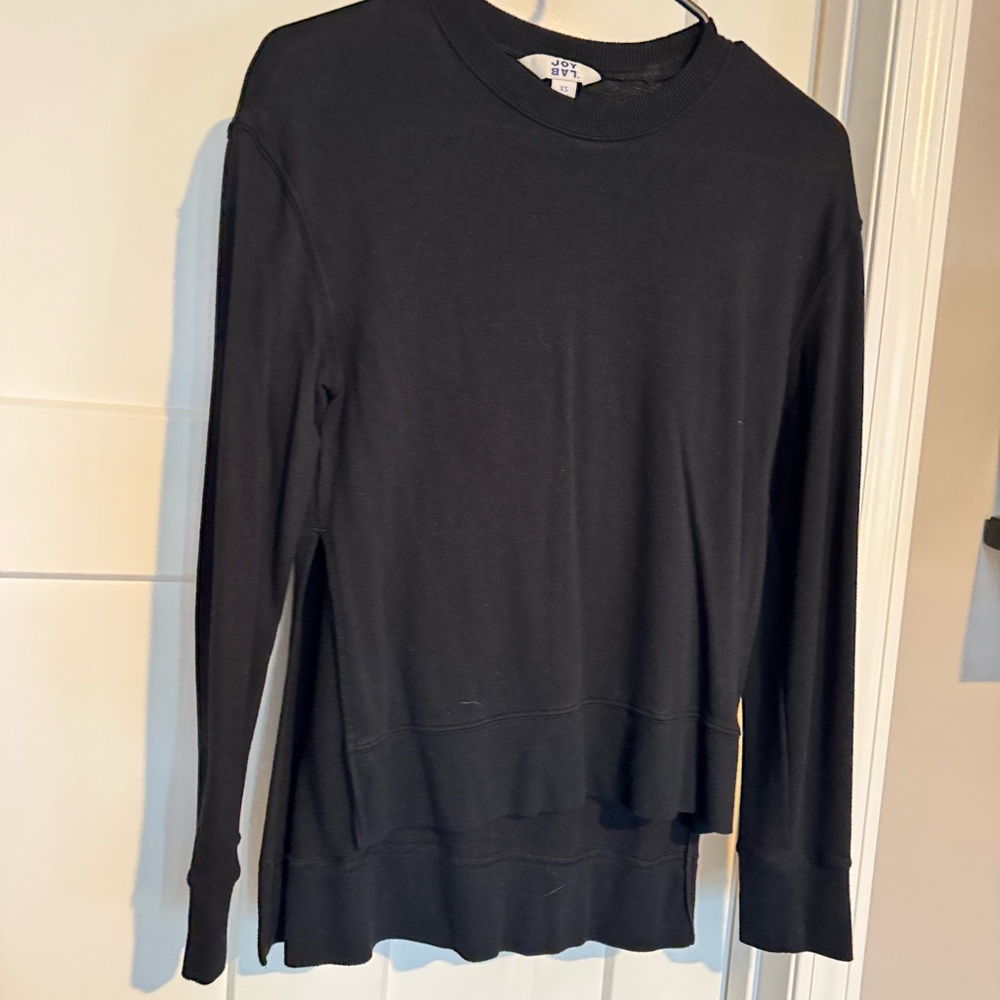Black Long Sleeve Top